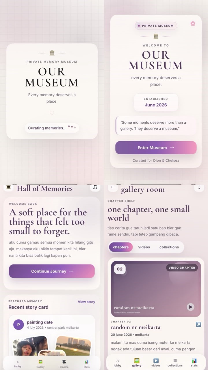 Our Museum project preview